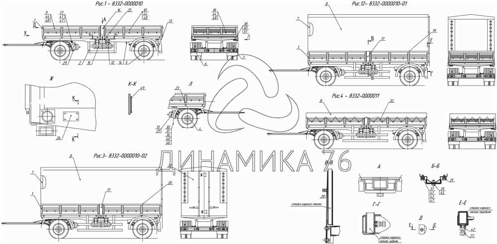 Исследование особенностей машины НЕФАЗ и ее прицепа